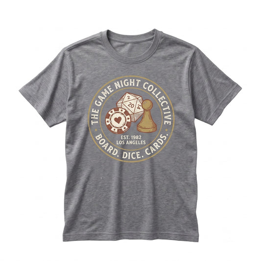 Board Game Night Player Tabletop Dice Graphic Apparel Unisex TShirt