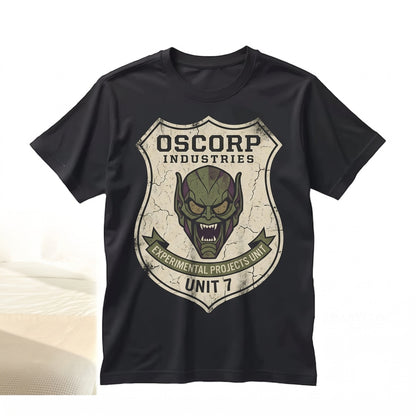 Vintage Green Goblin Willem Dafoe Graphic Retro Comic Villain Merch Unisex TShirt