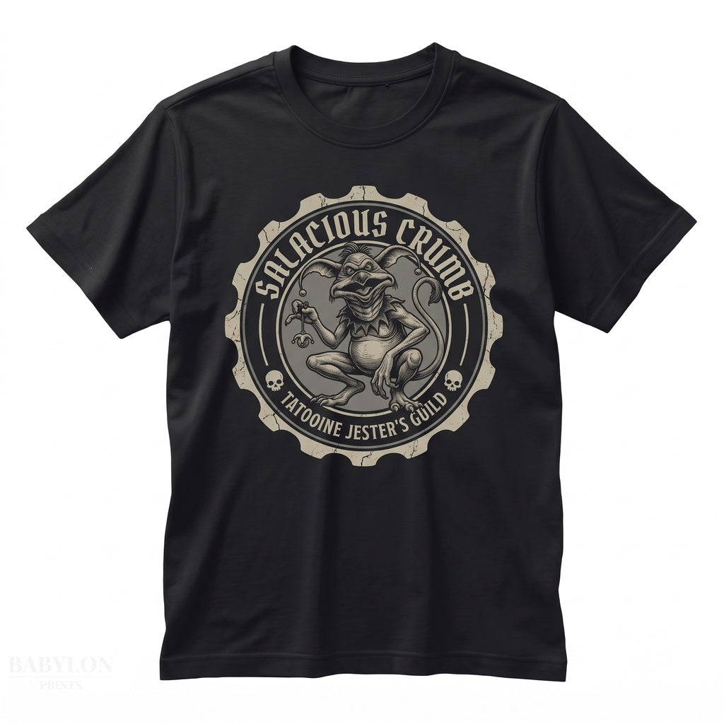 Salacious Crumb Funny Kowakian Monkey-Lizard Graphic Jabba Palace Tatooine Sci-Fi Unisex TShirt