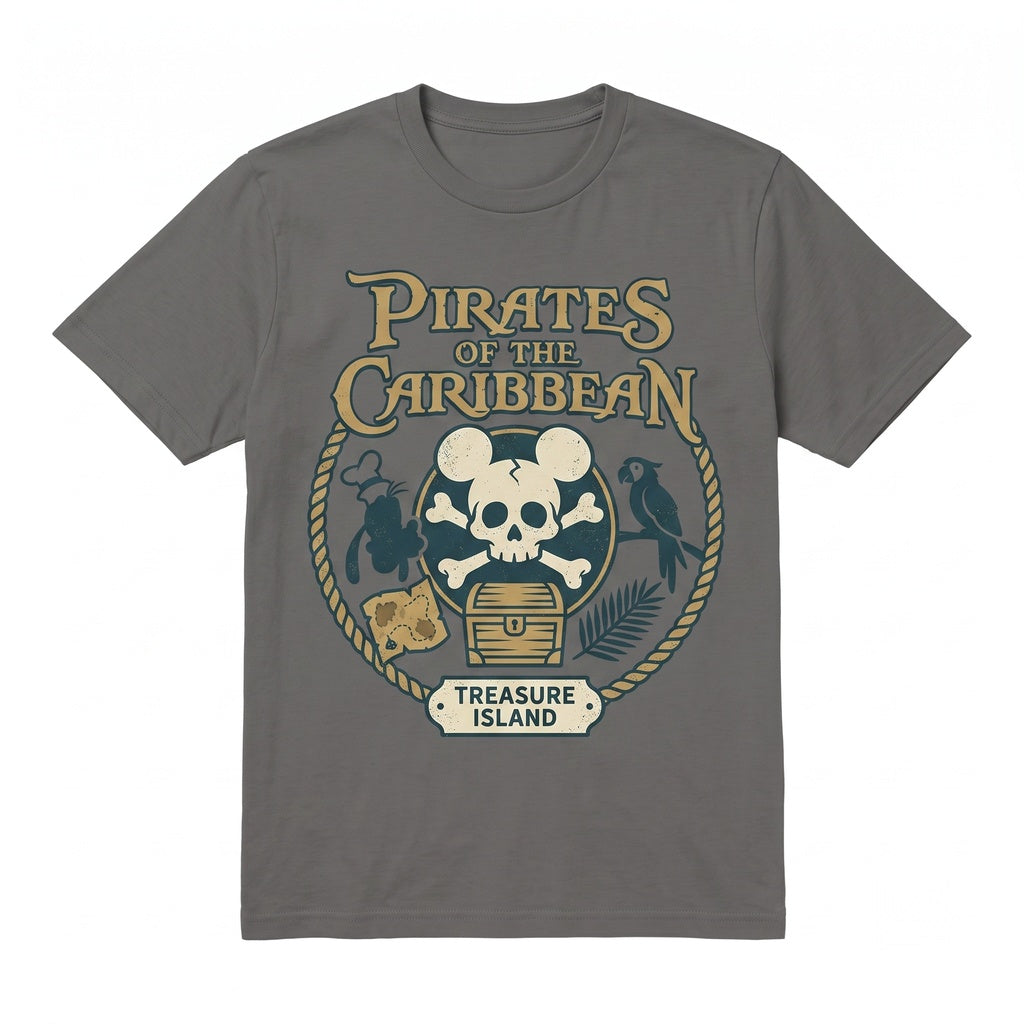 Yo Ho Pirates Life For Me Family Vacation Outfits, Mouse Friends Theme Park 2026 Cruise Matching Unisex TShirt