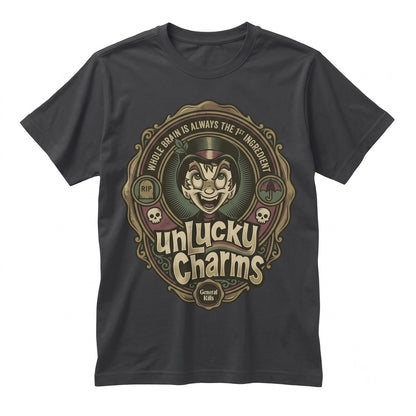 Unlucky Bad Luck Misfortune Superstition Spooky Graphic Novelty Humor Unisex TShirt