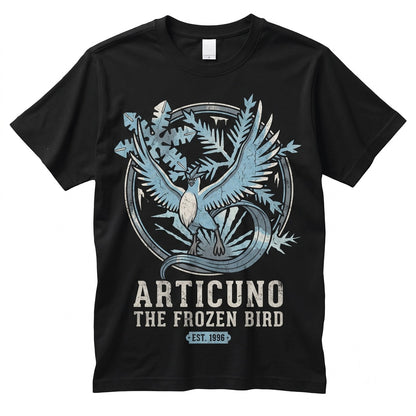 Vintage Ice Bird Graphic Sleeveless Retro Y2K Anime Streetwear Unisex TShirt
