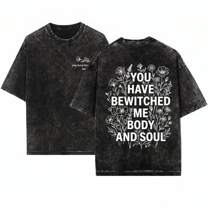 You Have Bewitched Me Body and Soul Embroidered Sweatshirt – Pride and Prejudice Quote Jane Austen Book Lover Gift Cozy Fall