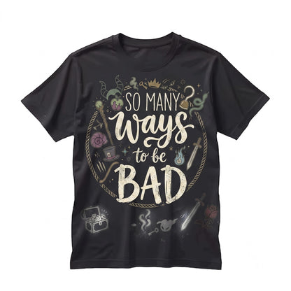 Vintage Villains So Many Ways To Be Bad Halloween Sea Witch Dark Fairy Evil Queen Theme Park Vacation Matching Group Graphic