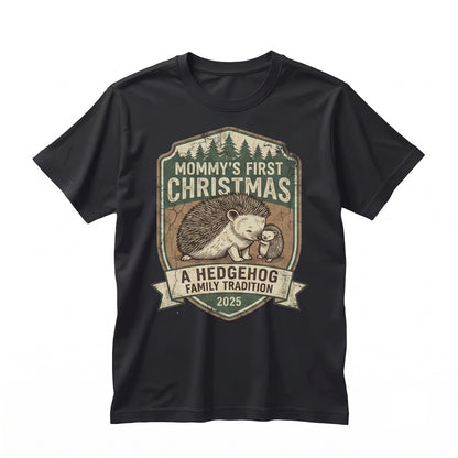 Personalized First Christmas As My Mom Custom 1st Xmas Mother Keepsake Holiday Gift Unisex TShirt