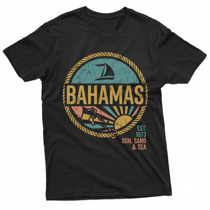 Bahamas Bahamian Patriotic Traveler Lover Trip Souvenir For Him Her Unisex TShirt