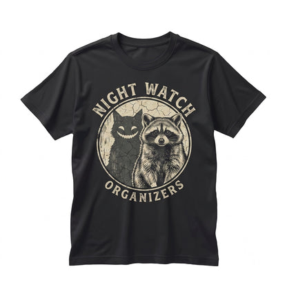Spooky Raccoon Halloween Gothic Trash Panda Creepy Cute Horror Gift Apparel Unisex TShirt