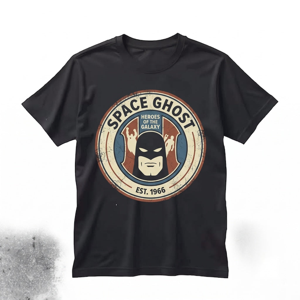 Vintage Retro Hanna Barbera Coast to Coast Phantom Superhero Graphic Cotton Unisex TShirt