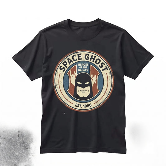 Vintage Retro Hanna Barbera Coast to Coast Phantom Superhero Graphic Cotton Unisex TShirt