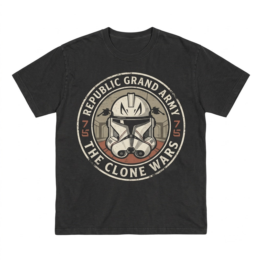 Captain Rex 501st Legion Clone Trooper Bad Batch Sci-Fi Fan Theme Park Vacation Unisex TShirt