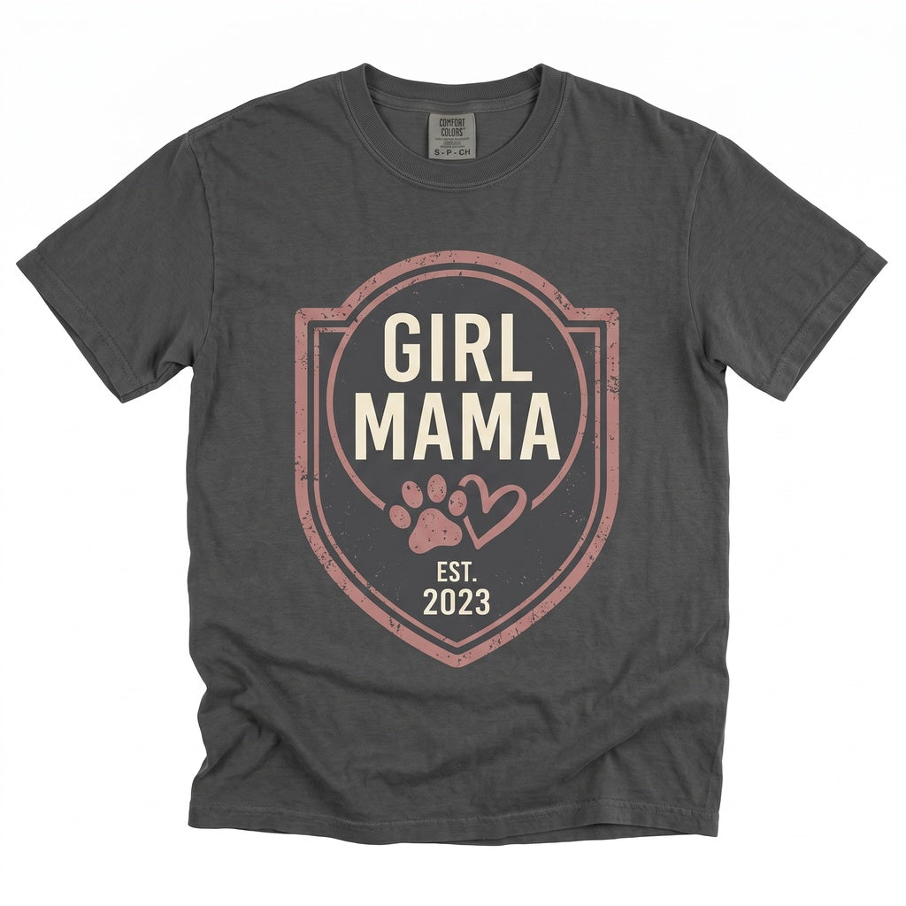 Girl Mama Checkered Mothers Day New Mom Gifts Life Appreciation Graphic Top Apparel, Unisex TShirt