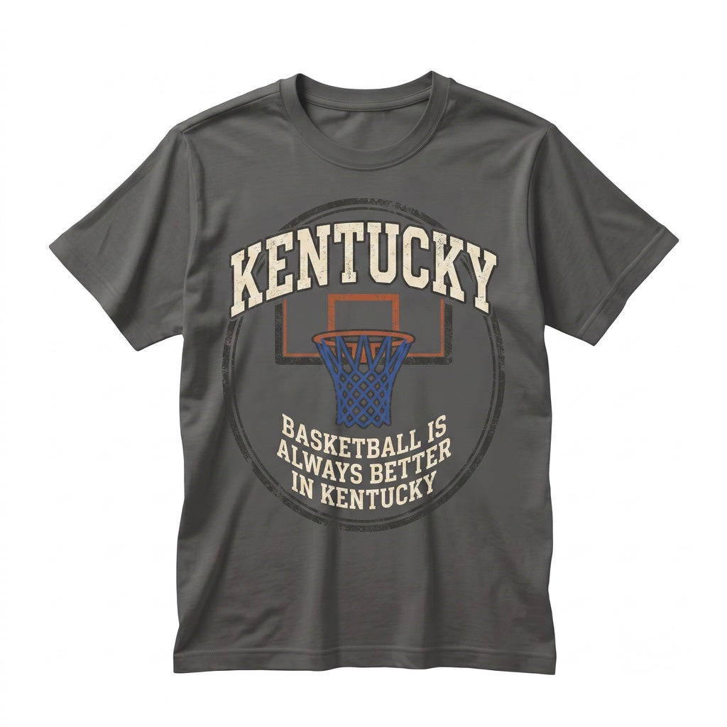 Kentucky Retro Basketball Game Day Graphic Sports Unisex TShirt