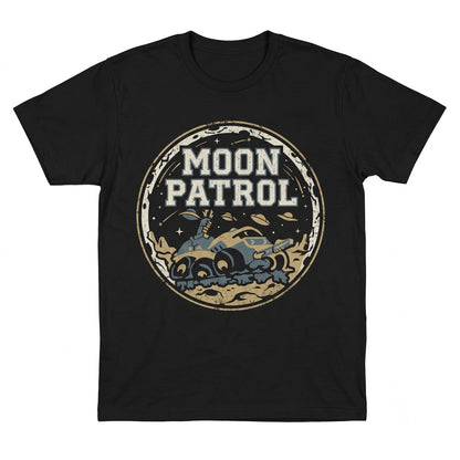 Retro Moon Patrol Arcade 1980s Vintage Video Game Graphic Unisex TShirt