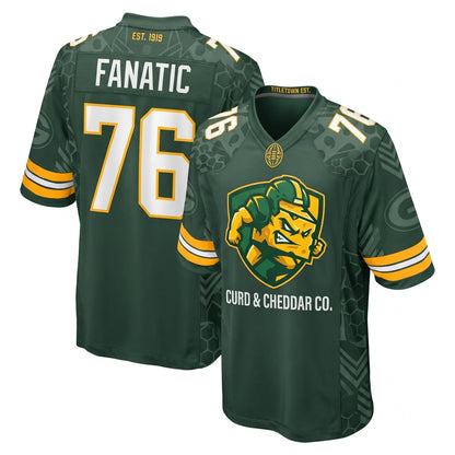 Unisex Stitched Mesh Football Game Day Fan Jersey - Breathable Lightweight Athletic Apparel