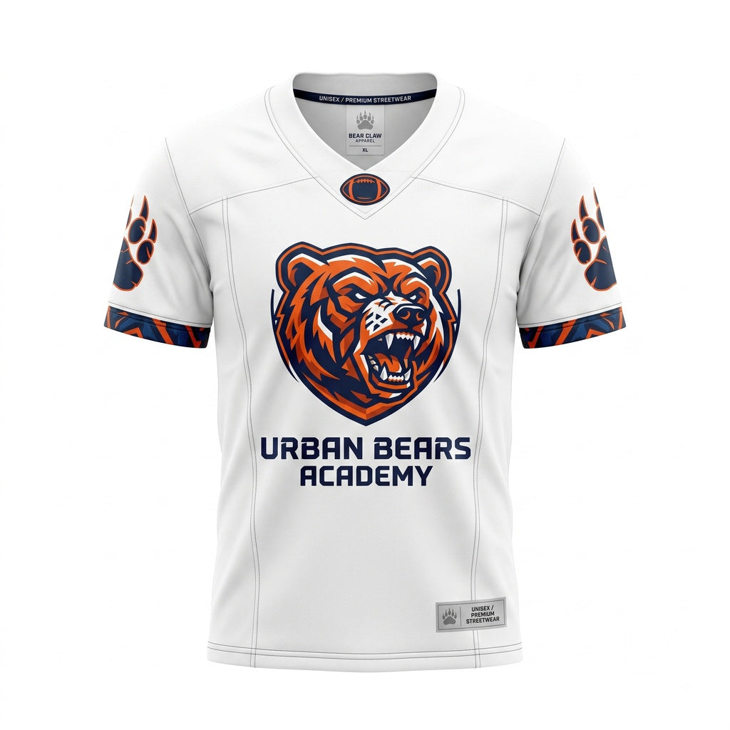 Unisex Stitched Football Fan Jersey - Breathable Lightweight Game Day Athletic Wear