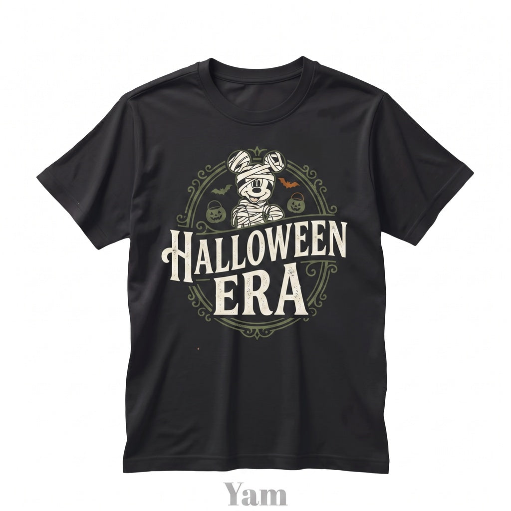 In My Halloween Era Spooky Season Mouse Theme Park Vacation Tops, Unisex TShirt