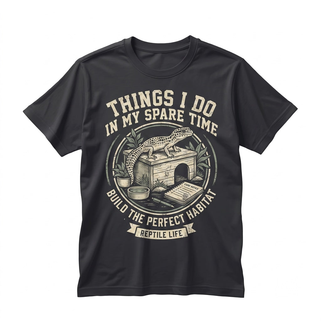 Vintage Distressed Graphic Reptile Terrarium Keeper Herpetology Lizard Clothing Unisex TShirt