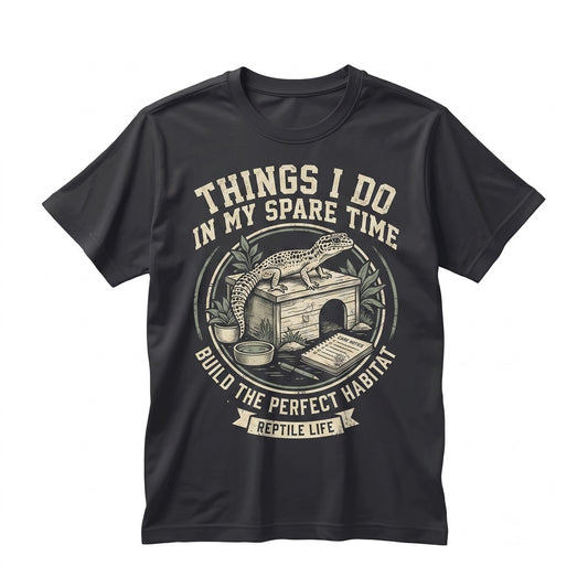 Vintage Distressed Graphic Reptile Terrarium Keeper Herpetology Lizard Clothing Unisex TShirt
