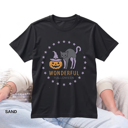 Vintage Halloween Sweatshirt Retro Crewneck 90s Spooky Black Cat Hoodie Witchy Pumpkin Unisex TShirt