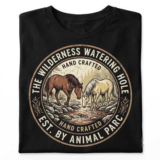 Wild Horses Vintage Western Graphic Cowboy Country Rustic Ranch Equestrian Gift Unisex TShirt