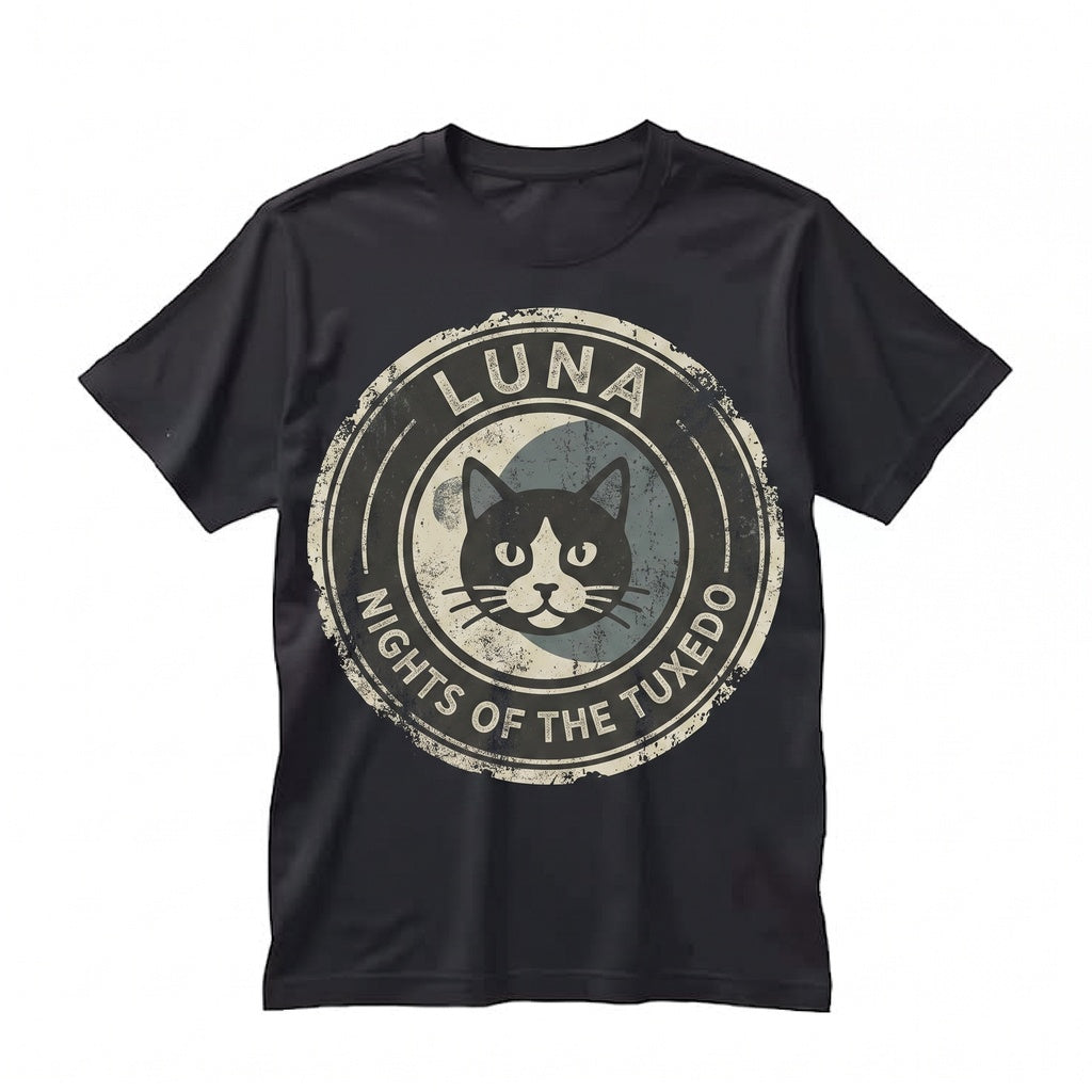 Customized Dog Vintage Photo Graphic Cat Lover Mom Dad Owner Gift Unisex TShirt