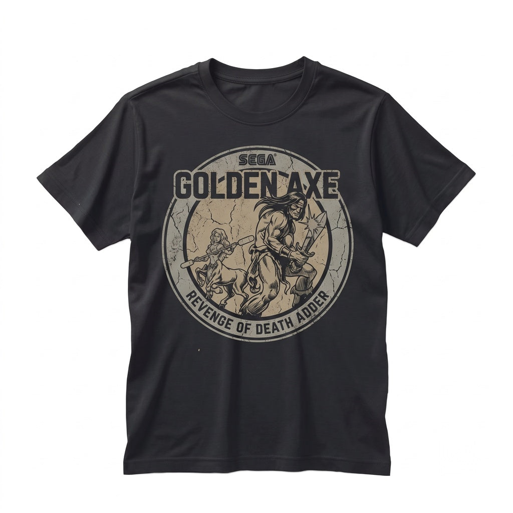 Retro 1989 Arcade Fantasy Barbarian Graphic Unisex TShirt