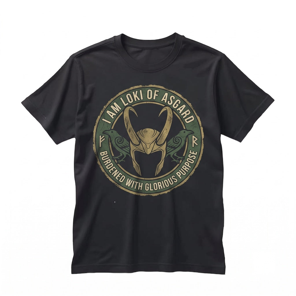 Vintage God of Mischief Retro Comic Fan Graphic Apparel Gift Unisex TShirt