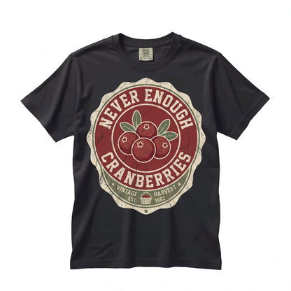 Funny Cranberry Retro Thanksgiving Cute Holiday Food Pun Gift for Friends Family Lovers Unisex TShirt