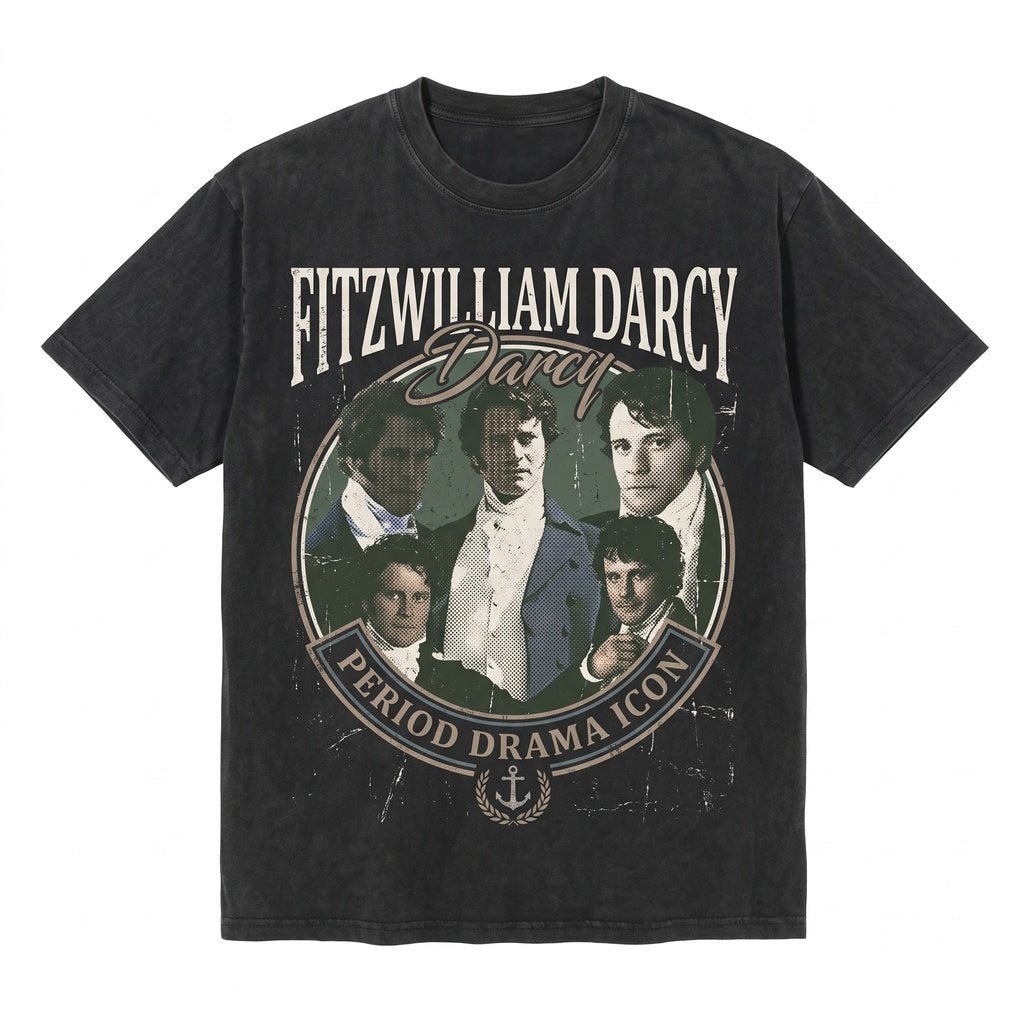 Fitzwilliam Darcy Vintage Unisex TShirt Gift For Woman And Man Timnas FD