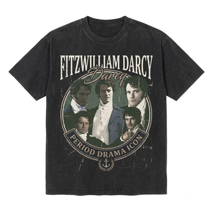 Fitzwilliam Darcy Vintage Unisex TShirt Gift For Woman And Man Timnas FD
