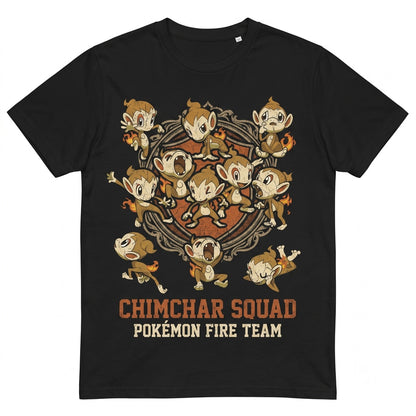 Chimchar Fire Monkey Cute Anime Graphic Vintage Y2K Retro Streetwear Sleeveless Top Unisex TShirt