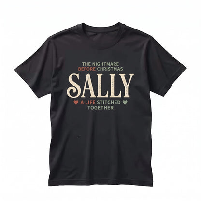 Oversized Sally Ragdoll Halloween Spooky Graphic Apparel Oogie Boogie Bash Theme Park Unisex TShirt