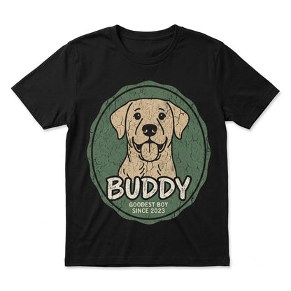 Custom Pet Line Art Personalized Dog Cat Portrait Graphic Unisex TShirt