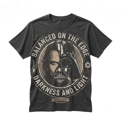 Vintage Retro Sci-Fi Villain Graphic Apparel Dark Lord Skywalker Cotton Unisex TShirt