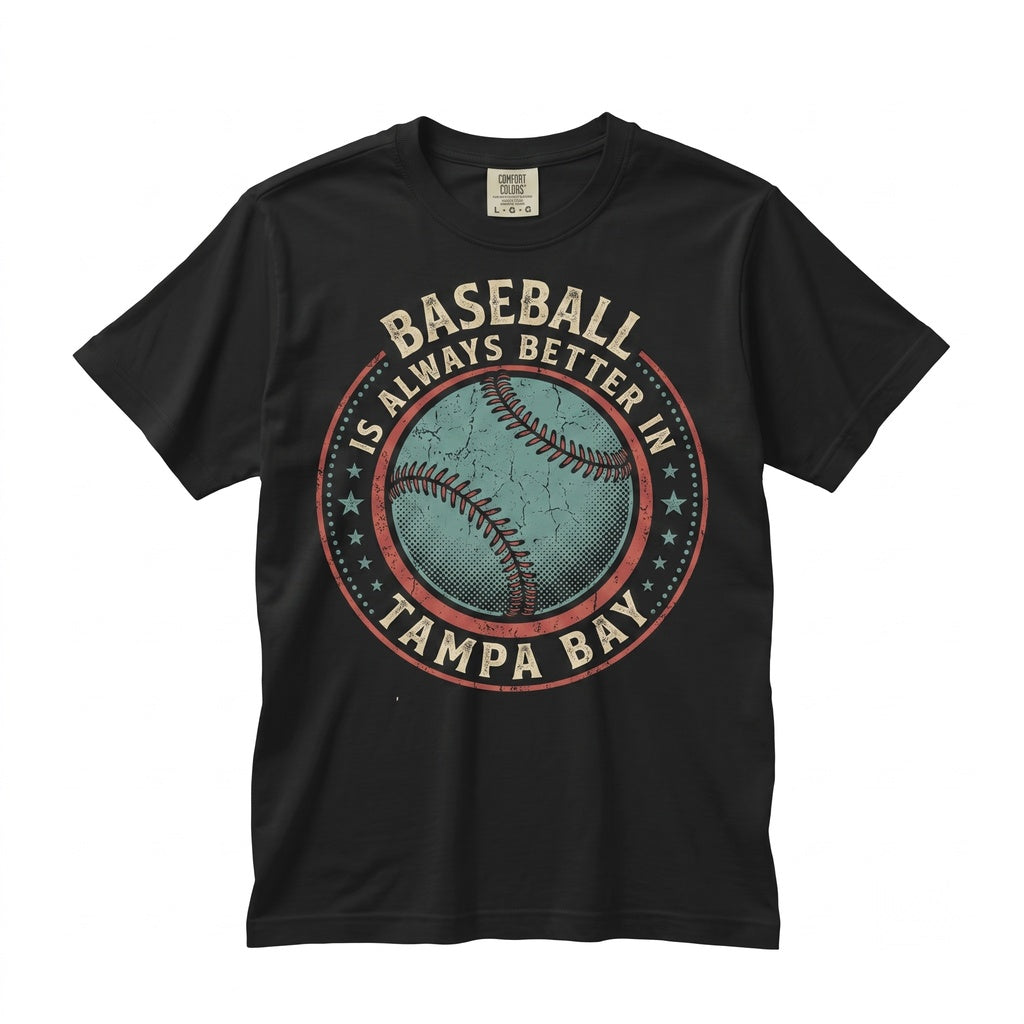 Tampa Bay Baseball Is Better Graphic Cute Florida Sports Fan Apparel Unisex TShirt