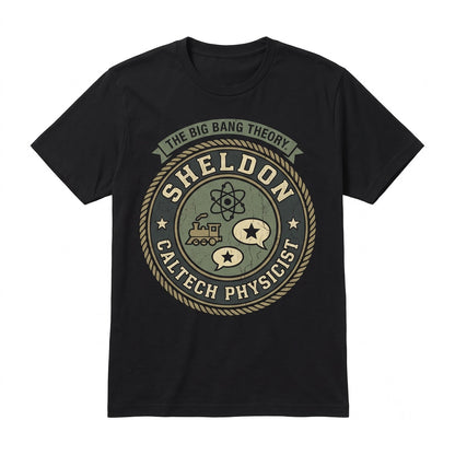 Sheldon Cooper Vintage Tee, Unisex TShirt