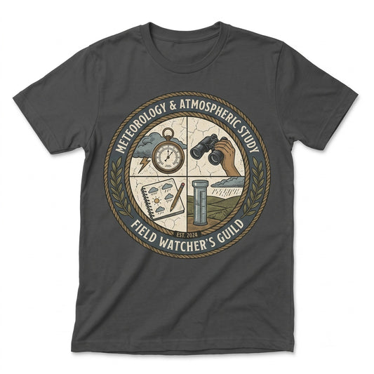 Vintage Storm Tracking Graphic Weather Radar Meteorologist Artwork Unisex TShirt