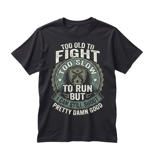2nd Amendment Pro Gun Rights Patriotic 2A Graphic Novelty Funny Fathers Day Dad Grandpa Birthday Gift Apparel For Him Men Cotton