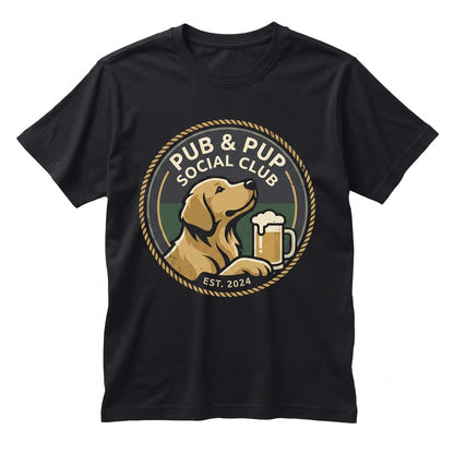 Personalized Pet Photo Dog Drinking Beer Funny Animal Lover Gift Unisex TShirt