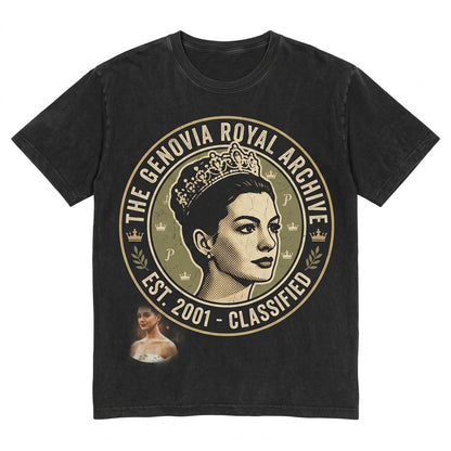 Vintage Genovia Royal Mia Thermopolis Graphic Cotton Top Unisex TShirt