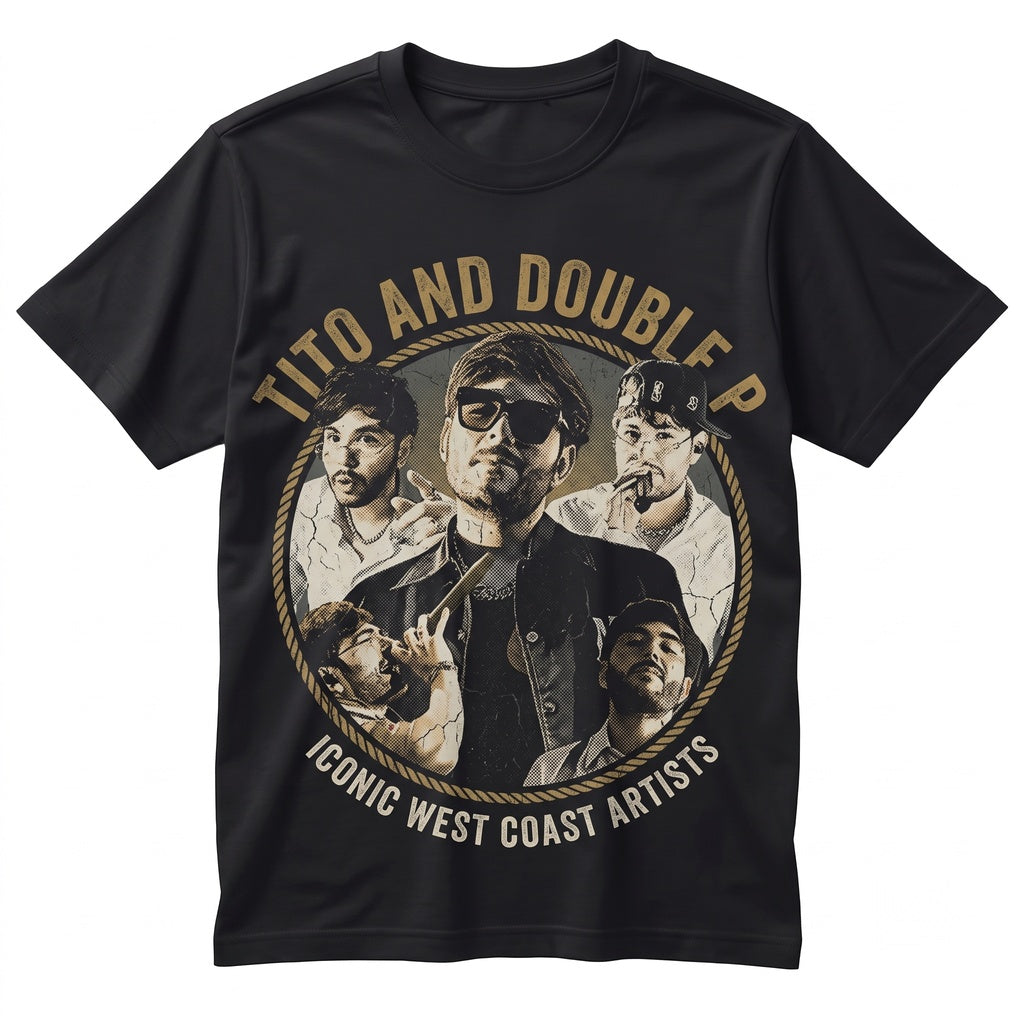 Retro Tito Double P Graphic Apparel, Novelty Gift for Men and Women Unisex TShirt