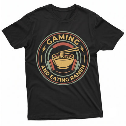 Funny Japanese Ramen Noodle Foodie Video Game Lover Birthday Gift Ideas Unisex TShirt
