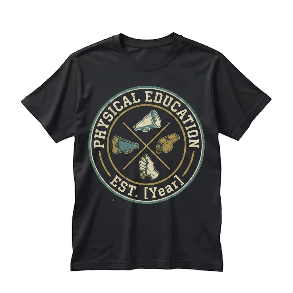 Physical Education PE Teacher School Gym Class Workout Coach Gift Unisex TShirt
