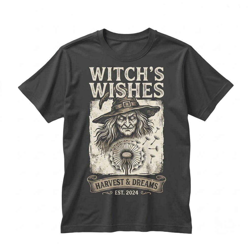 Vintage Witch Halloween Graphic Dark Academia Aesthetic Gothic Apparel Gift Unisex TShirt