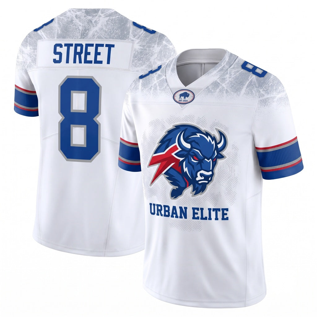 Unisex Stitched Breathable Game Day Athletic Mesh Football Fan Jersey