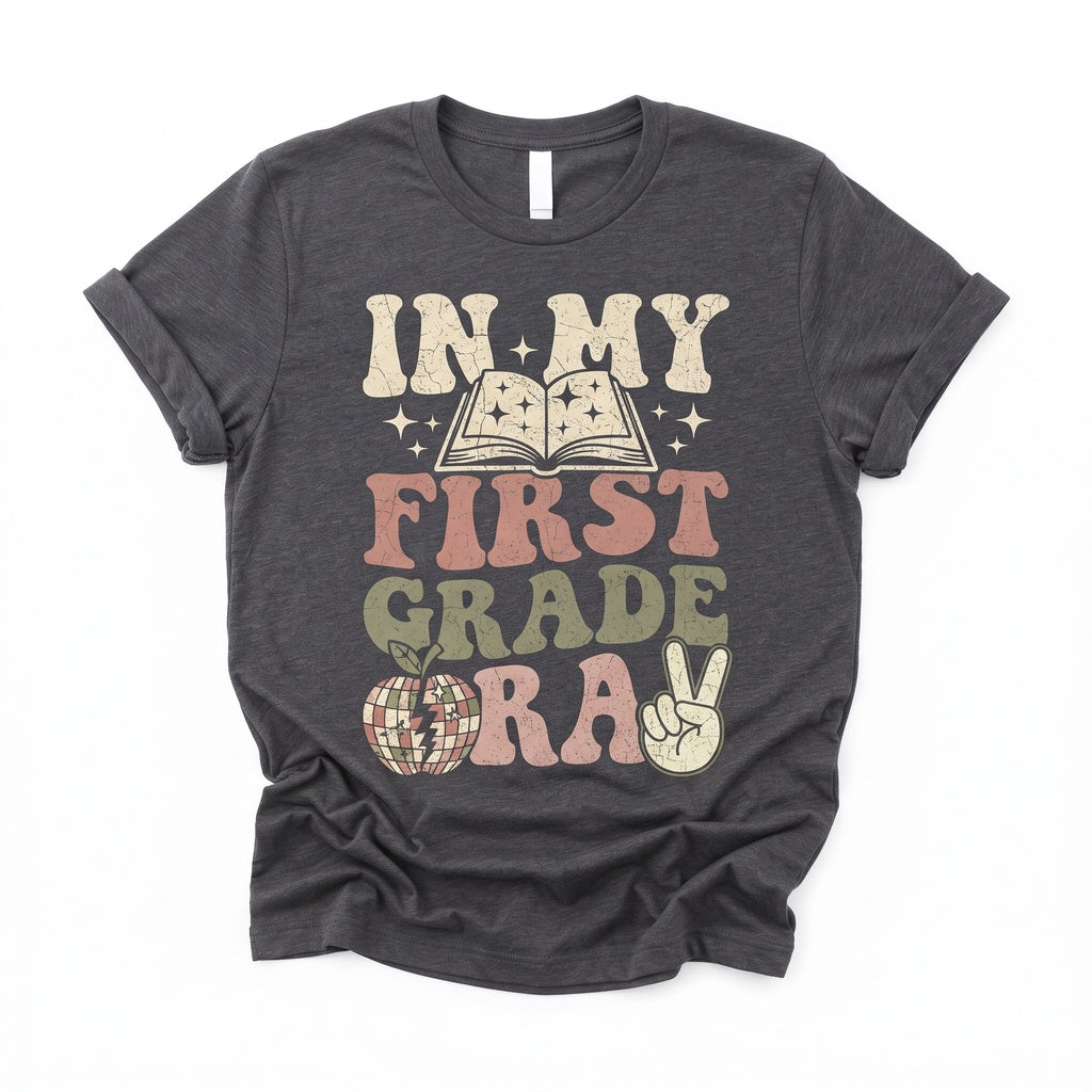First Grade Teacher Back to School Retro Classroom Apparel Unisex TShirt