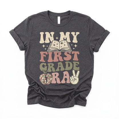 First Grade Teacher Back to School Retro Classroom Apparel Unisex TShirt