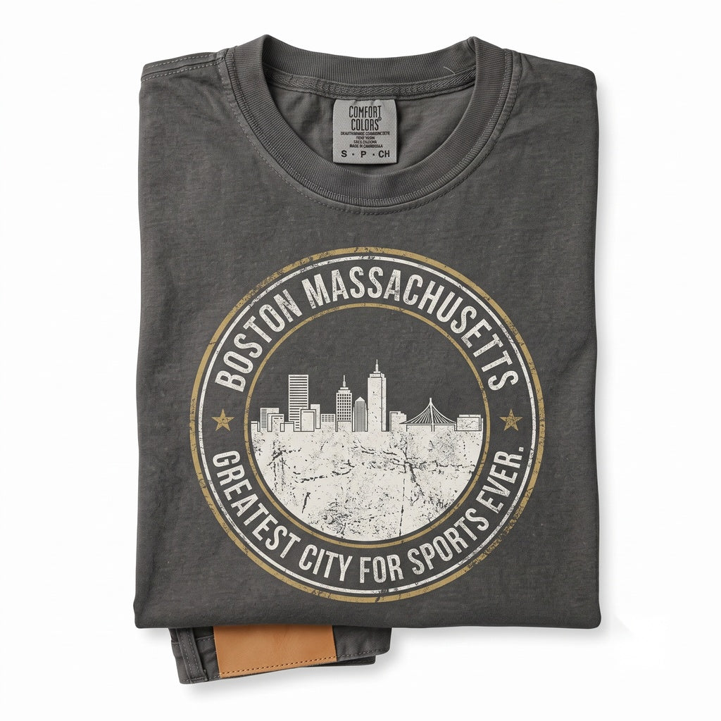 Boston Massachusetts Greatest City For Sports Fan Pride Funny Graphic Apparel, Unisex TShirt