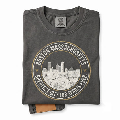 Boston Massachusetts Greatest City For Sports Fan Pride Funny Graphic Apparel, Unisex TShirt