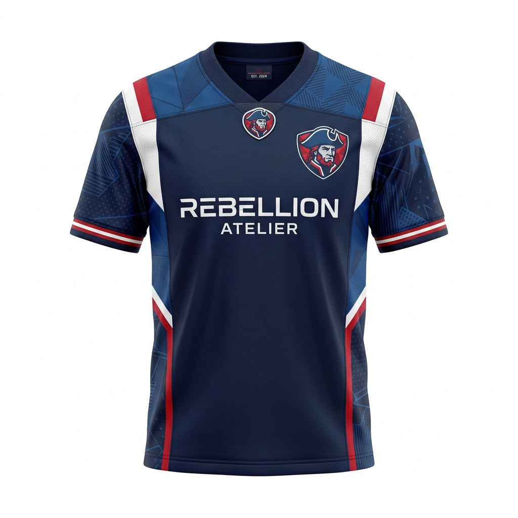 Unisex Football Fan Jersey - Stitched Lightweight Breathable Mesh Game Day Athletic Shirt